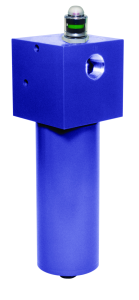 DF40 Series 4000 PSI Pressure Filter, SAE -20 Ports, 9.5 Inch 3.0 Micron Paper Element