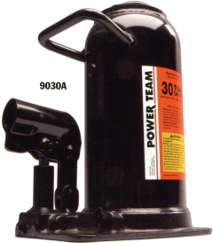 Portable Hydraulic Power Bottle Jack, 12 Ton,  Inch Stroke