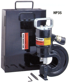 Hydraulic Punch Set, 35 Ton SPX HYDRAULIC PUNCHES AND PUNCH SETS 20