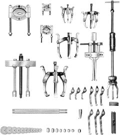 SPX PULLER SET. 10 TON CAPACITY MANUAL P