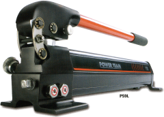 P Series Two-Speed Single Acting Hand Pump,  Outlet Port,  ci/stroke (LP/HP), Up To 325 / 10,000 PSI (LP/HP)