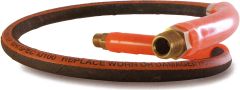 Dual-Line Non-Conductive Hydraulic Hose Assembly, 0.25 Inch ID Hose, 50 ft Foot Length, 3/8 NPTF Fittings, Plastic Guard, Up To 10000.00 PSI