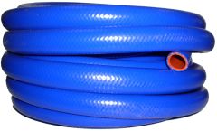 Silicone Rubber Blue Heater Hose,  Inch OD,  Inch ID