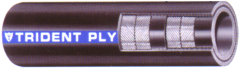 Black Hi Temperature EPDM Rubber Softwall Wet Exhaust Hose, 1.50 Inch ID, Up To  PSI