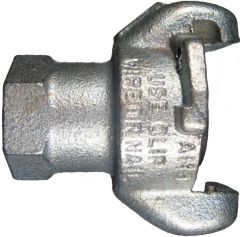 Cast Steel Universal Air Hose Coupling, 3/4 Inch Female NPT