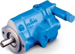 PVQ Series Industrial Piston Pump, 0.64 cu in/rev, 2-Bolt SAE A Mounting Flange, 3/4 Straight Keyed Shaft, Reduced operating noise|Longer life|Lower operating pressure