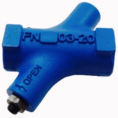 FN Series Inline Flow Control Valve, 3/8 NPT Ports, 10.00 GPM Flow Rating