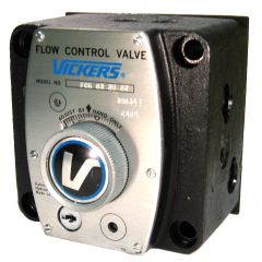 F(C)G-02/03 Series Pressure & Temperature Compensated Flow Control Valve, 10 to 1500 in³/min GPM Inlet Flow Range. Reverse Flow Check