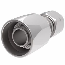 Aeroquip #10 Flare End Bulkhead Union Black Aeroquip #10 Flare End Bulkhead Union Black