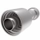 Global TTC 1 & 2 Wire Braid Steel Crimp Fitting, 1.50 Inch SAE Code 61 Split Flange, -12 Hose, Straight