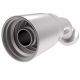 Global TTC 1 & 2 Wire Braid Steel Crimp Fitting, 1.75 Inch SAE Code 61 Split Flange, -12 Hose, 45 deg Elbow