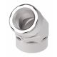 Steel Adapter, 1-11-1/2 Female NPT Swivel To 1-11-1/2 Female NPT, 45 deg Elbow