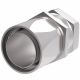 Steel Reusable 1 Wire Braid Reduced Bore Two-Piece Fitting, 2-1/2-12 Female JIC 37 deg Flare Swivel, -32 Hose, Straight
