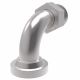 Steel Adapter, 2.00 Inch Code 61 Split Flange To 1-7/8-12 Male JIC 37 deg Flare, 90 deg Elbow (For pressures thru 4 Light Spiral Hose)