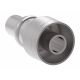 Global TTC 1 & 2 Wire Braid Steel Crimp Fitting,  Inch Male STC (Snap To Connect), -08 Hose, Straight