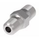 Steel Adapter, 1/2-14 Male NPT To 1/4-18 Male NPT, Straight