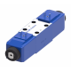 DG4V-3(S) Series Subplate/Manifold Mount NFPA Size D03 Solenoid Valve, 4-Way, 3-Position, Spring Centered, Open Center, STD Performance, 12VDC Dual 6.3mm spade Coil. Latching water-resistant manual overrides