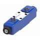 DG4V-3 Series Subplate/Manifold Mount NFPA Size D03 Soft Shift Solenoid Valve, 4-Way, 3-Position, Spring Centered, Float Center, High Performance, 24VDC DIN 43650 Coils. 