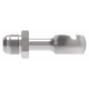 Steel Brake System Adapter, -04 Male JIC 37 deg Flare To 10mm Metric Banjo, Straight