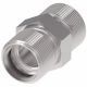 Steel Adapter, 2-1/2-12 Male JIC 37 deg Flare To 2-1/2-12 Male JIC 37 deg Flare, Straight
