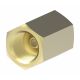 Brass Adapter, 0.25 Inch Female 42 deg Inverted Flare Union