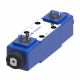 DG4V-3(S) Series Subplate/Manifold Mount NFPA Size D03 Solenoid Valve, 4-Way, 3-Position, Spring Centered, Tandem Center, STD Performance, 220VAC50Hz 240VAC60Hz DIN 43650 Coil. 