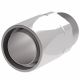 Steel Reusable 1 Wire Braid Reduced Bore Three-Piece Fitting, 1-1/4-11-1/2 Male NPT, -24 Hose, Straight