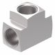 Brass Adapter, 1/8-27 Female NPT Tee
