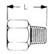 Brass Adapter, 1/2-14 Female NPT To 1/2-14 Male NPT, Straight