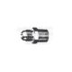 Brass Adapter, 3/4-14 Male NPT To 3/4-16 Male SAE 45 deg Flare, Straight