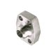 Steel SAE 4-Bolt Flange Adapter, 1.50 Inch Code 62 Flange, Flat Face Half To 1.50 Inch Pipe, Butt Weld