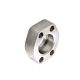 Steel 4-Bolt Flange Adapter, 1.25 Inch Code 62 Flange, O-Ring Half To 1.25 Inch Female NPT, Straight