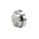 Steel SAE 4-Bolt Flange Plug, 0.75 Inch Code 62 Flange, O-Ring Half