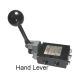 50 Series Manually Operated Pneumatic Valve, 3-way 2-position, Manual Return, 1/8 NPT (Side) Ports, 16 Flow Rating