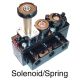 Alpha Series Solenoid Operated Pneumatic Valve, 4-way 2-position, Spring Return, 1/4 NPT (Side) Ports, 50 Flow Rating