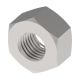 Monel 1 Wire Braid Reduced Bore Fitting, 3/4-16 Female JIC 37 deg Flare, -8 Hose, Straight