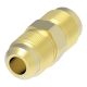 Brass Adapter, 3/4-16 Male SAE 45 deg Flare To 3/4-16 Male SAE 45 deg Flare, Straight