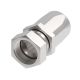 Steel Reusable 1 Wire Braid Reduced Bore Two-Piece Fitting, 1-5/16-12 Female JIC 37 deg Flare Swivel, -16 Hose, Straight
