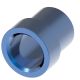 Blue Anodized Aluminum Tube Fitting (AN 819), -08 JIC 37 deg Flare Sleeve