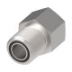 Steel Adapter, 0.50 Braze Port To Male O-Ring Face Seal, Straight