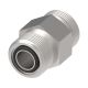 Steel Adapter, 9/16-18 Male SAE O-Ring Face Seal To 9/16-18 Male SAE O-Ring Face Seal, Straight