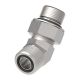 Steel Adapter, 11/16-16 Male SAE O-Ring Face Seal To 9/16-18 Male SAE O-Ring Boss (Straight Thread O-Ring), 45 deg Elbow