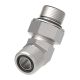 Steel Adapter, 13/16-16 Male SAE O-Ring Face Seal To 3/4-16 Male SAE O-Ring Boss (Straight Thread O-Ring), 45 deg Elbow
