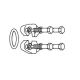 Code 61 Split Flange Kit, 2.81 (-32) Flange Head, Up to 3000.00 PSI