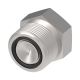 Steel Adapter, 2-12 Male O-Ring Face Seal Hex Plug