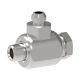FS65 Series Standard Duty Balanced Pressure Swivel Joint, 1/2-14 NPSM Female Pipe Swivel Casing Thread To 1/2-14 Male Pipe Sleeve Thread