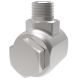 FS65 Series Standard Duty Balanced Pressure Swivel Joint, 1-1/16-12 Male JIC 37 deg Flare Casing Thread To 1-1/16-12 Male SAE O-Ring Boss (Straight Thread O-Ring) Sleeve Thread