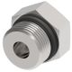Steel Adapter, 3/4-16 Male SAE O-Ring Boss (Straight Thread O-Ring) Hex Plug