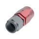 Red/Blue Anodized Aluminum Reusable Fitting for AQP & StartLite Racing Hose, -16 Hose & Female JIC 37 deg Flare Swivel, Straight