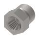Steel Adapter, 0.38 Braze Port To Male O-Ring Face Seal, Straight